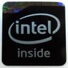 Original Intel Inside Sticker in Black 13 x 15mm / 1/2" x 5/8" [937] view 1