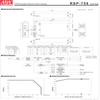 MEAN WELL original RSP-750-24 24V 31.3A meanwell RSP-750 24V 751.2W Single Output Power Supply view 4