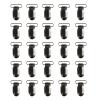 Andux 25 Pcs Metal Fasteners Clips Holders Clips Silver YJK-03 (2.5 cm, Long head) view 4
