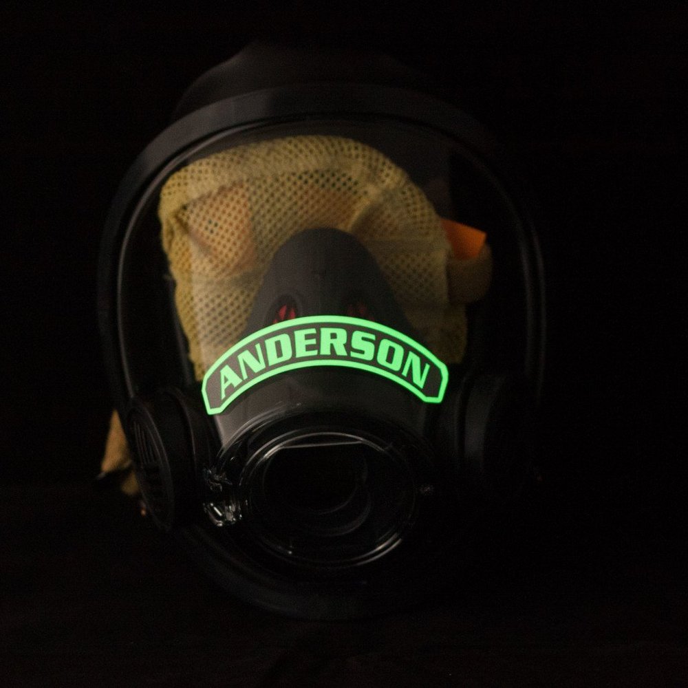 IdentiFire Facepiece Nameplate for 3M Scott AV-3000 HT