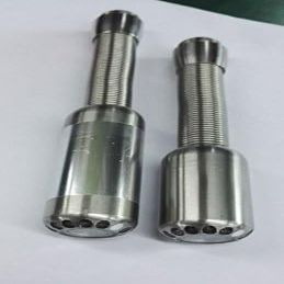 2 Diameter Waterproof IP68 23mm Stainless Steel Camera Heads with skids
