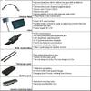 Flexible 23mm Camera Snake Video Telescopic Pole Inspection Camera Under Vehicle Inspection Camera with 5inch Screen view 2