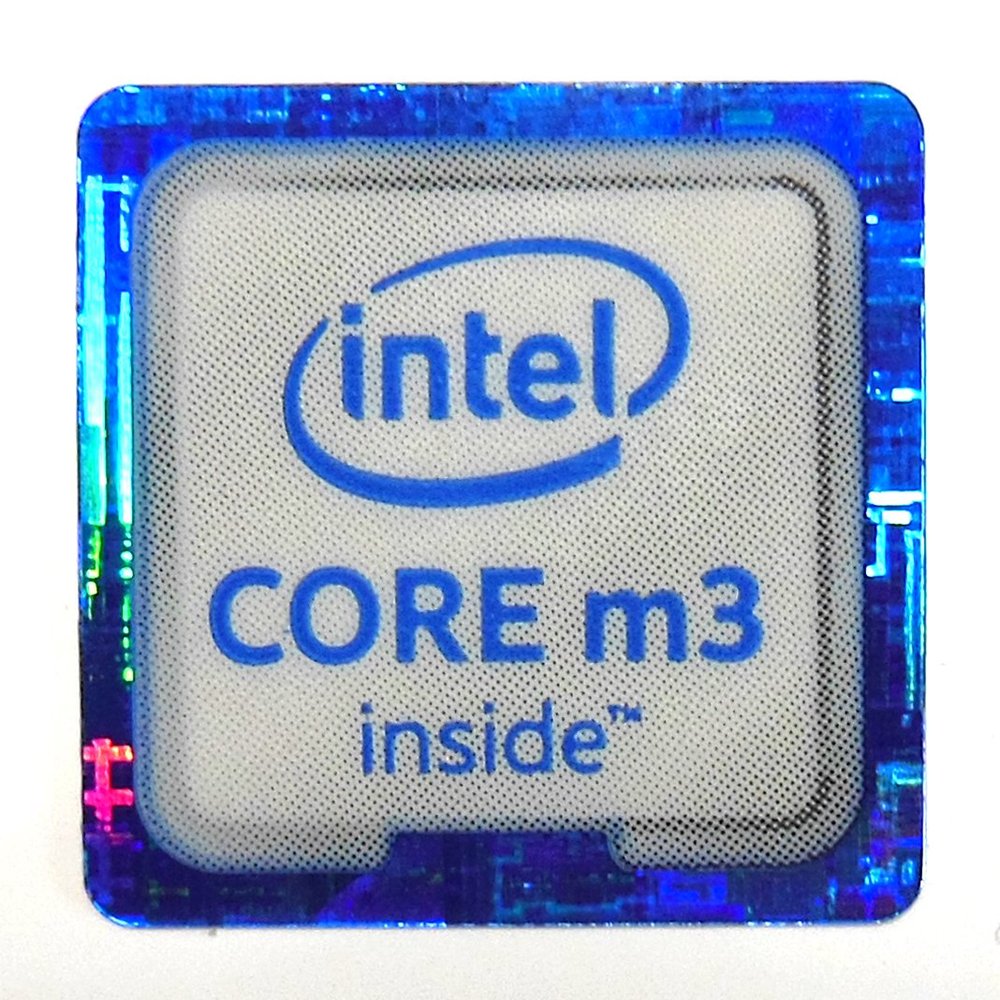 VATH Sticker Compatible with Intel Core m3 Inside 18mm x 18mm / 11/16" x 11/16" [928]