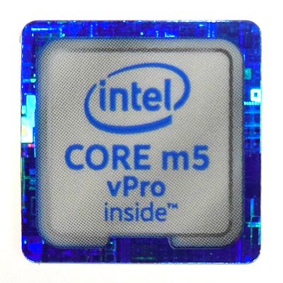 VATH Sticker Compatible with Intel Core m5 vPro Inside 18 x 18mm / 11/16" x 11/16" [932]