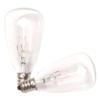 Gerson 93369-5 watt ST35 Candelabra Screw Base Clear (2 pack) view 1