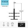 Progressive Automations Hidden Drop Down TV Lift - Motorized TV Ceiling Mount for Up to 75" Screens, Lift Stroke 40", Automatic Remote Control view 3