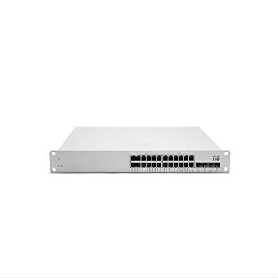Cisco Meraki | MS220-24P-HW-1YR | MS220-24P-HW with Meraki MS220-24P Enterprise License and Support, 1 Year