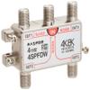 Mass Pro Denko 4SPFDW 4 Splitter, Supports New 4K 8K Satellite Broadcasting (3224MHz) view 1