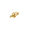 2pcs Rf Terminal Connector Mcx-SMA Adapter SMA Female to Mcx Male Straight for Wireless Antenna Ships from USA view 2