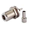 2pcs RF Connector Adapter Coaxial N Female Bulkhead O-Ring Crimp for RG174 RG316 Cable Ships from USA view 1
