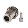 2pcs RF Connector Adapter Coaxial N Female Bulkhead O-Ring Crimp for RG174 RG316 Cable Ships from USA view 2