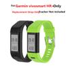 Muovrto Watch Band for Garmin Approach X40/X10,Silicone Replacement Sport Band Watch Strap for Garmin Vivosmart HR Plus(Color 7) view 4