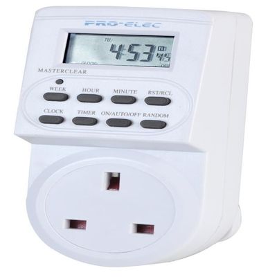 Pro Elec PEL00411 24 Hour Plug-in Digital Timer