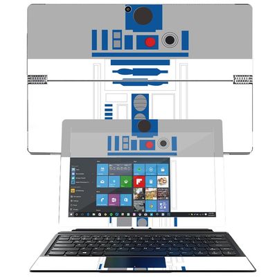 MightySkins Skin Compatible with Lenovo MIIX 510 12.2" wrap Cover Sticker Skins Cyber Bot