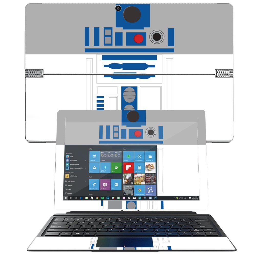 MightySkins Skin Compatible with Lenovo MIIX 510 12.2" wrap Cover Sticker Skins Cyber Bot