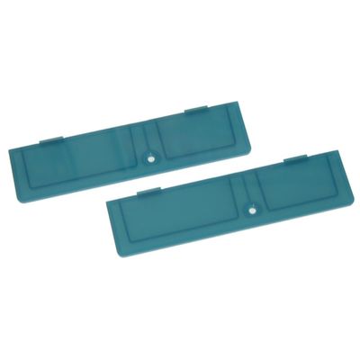 Inline Tube Compatible with 1970-72 Oldsmobile Cutlass, 442 Dash Light Blue Lens Filters 2pc