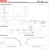 MEAN WELL original RT-85D meanwell RT-85 90W Triple Output Switching Power Supply view 2