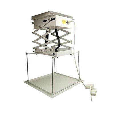 MXBAOHENG 1M Motorized Hanger Projector Lift Remote Control Electric Ceiling Mount Bracket Lifting Lifter for Cinema Church Hall School