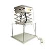 MXBAOHENG 1M Motorized Hanger Projector Lift Remote Control Electric Ceiling Mount Bracket Lifting Lifter for Cinema Church Hall School view 1