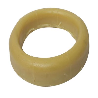 Plumb Pak K836-1 Standard Toilet Wax Gasket, For Use With 3 In Or 4 In Waste Lines, No Size, Honey Yellow