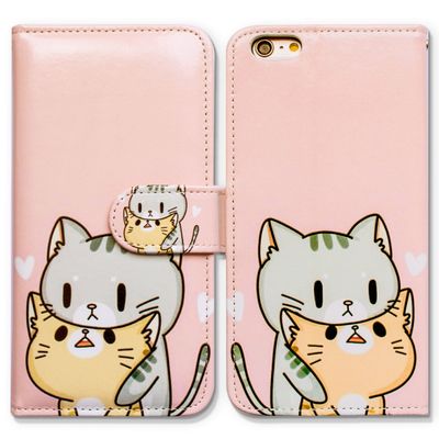 Bcov Case for iPod Touch 7/iPod Touch 6,Bcov Green Cat Yellow Cat Wallet Flip Leather Cover Case with Credit Card ID Card Slot Holder Kickstand for iPod Touch 7/6/5