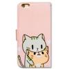 Bcov Case for iPod Touch 7/iPod Touch 6,Bcov Green Cat Yellow Cat Wallet Flip Leather Cover Case with Credit Card ID Card Slot Holder Kickstand for iPod Touch 7/6/5 view 3