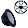 Wet Sounds Revo 10" Subwoofer & Grill - Black Subwoofer & Black Grill with Stainless Steel Inserts - 4 Ohm view 1