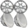 Wet Sounds Two Revo 12" Subwoofers & Grills - White Subwoofers & Silver XS Grills - 4 Ohm view 1