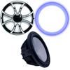 Wet Sounds Revo 12" Subwoofer, Grill, & RGB LED Ring - Black Subwoofer & Black Grill with Steel Inserts - 4 Ohm view 1