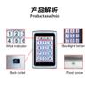 10pcs keyfobs +125Khz EM-ID Metal Case RFID Access Control Keypad with Back Light Support 1000 User view 3