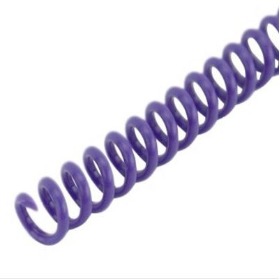 Spiral Binding Coils 6mm x 381mm (1/4 x 15-inch) 4:1 [pk of 100] Legal Size; Color: Purple (PMS 267 C)