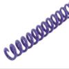 Spiral Binding Coils 6mm x 381mm (1/4 x 15-inch) 4:1 [pk of 100] Legal Size; Color: Purple (PMS 267 C) view 1