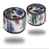 Skin Wrap Decal Set 2 Pack for Amazon Echo Dot 2 - Floating Coral White (2nd Generation ONLY - Echo NOT Included) view 1