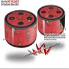 Skin Wrap Decal Set 2 Pack for Amazon Echo Dot 2 - Sea Shells 02 Coral (2nd Generation ONLY - Echo NOT Included) view 2