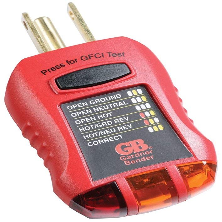 GB Gardner Bender GFI-3501 GFCI Outlet Tester