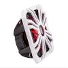 KICKER 44L7S104 L7S 10" Dual 4-Ohm Subwoofer & LED White Grill view 2