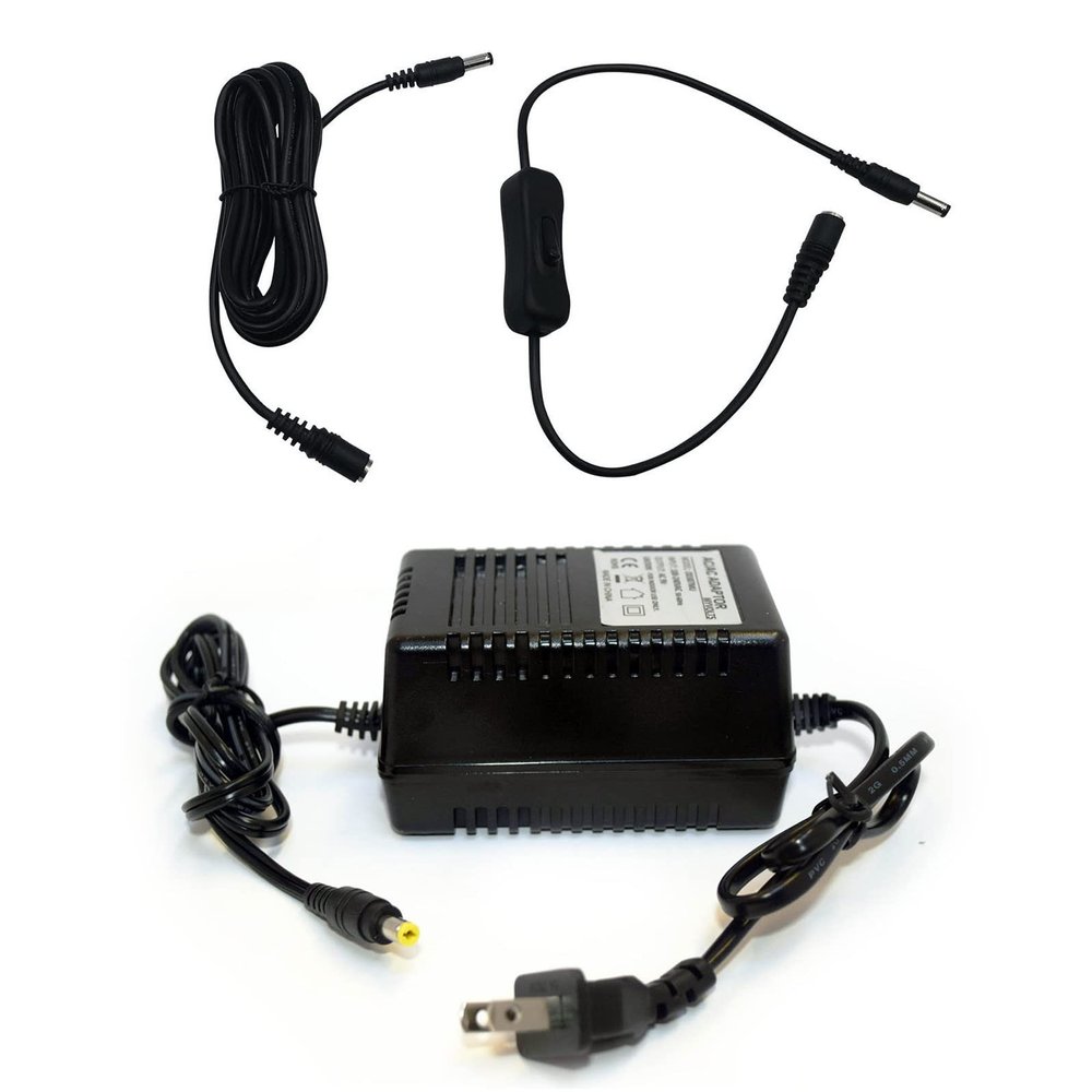 MyVolts 9V Power Supply Adaptor Compatible with Digitech Vocalist Live 3 Vocal Processor - US Plug - with Extension and Inline Switch