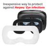 FoRapid 20 PCS Disposable Facial and Eye Cover + 1 PC Replacement Foam Compatible with HTC VIVE VR Virtual Reality Headset view 2