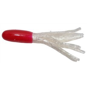 Arkie Lures TU-15-1-15 Salty Tubes-Red Pearl-1.5"-15 pk
