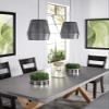 LBL Lighting 700TDALEFG-LED930 Allea - 12.6" 11W 1 LED Line-Voltage Pendant, Fossil Gray Finish view 3