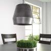 LBL Lighting 700TDALEFG-LED930 Allea - 12.6" 11W 1 LED Line-Voltage Pendant, Fossil Gray Finish view 4