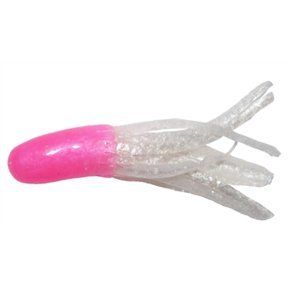 Arkie Lures TU-15-9-15 1.5" Salt Dipped Tubes- #9 Pink Pearl- 15 Pack