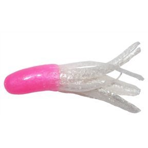 Arkie Lures TU-15-9-15 1.5" Salt Dipped Tubes- #9 Pink Pearl- 15 Pack