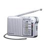 Panasonic RF-P150DEG-S Pocket FM/AM Radio with Digital Tuner, Auto Frequency Control, Large Dial Scale, Fluorescent Pointer, Battery Operated, Silver view 1