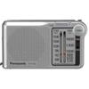 Panasonic RF-P150DEG-S Pocket FM/AM Radio with Digital Tuner, Auto Frequency Control, Large Dial Scale, Fluorescent Pointer, Battery Operated, Silver view 2