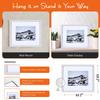iFrame iPad Frame | Turn Your iPad Into A Beautiful Interactive Digital Picture Frame | Perfect at Home Or Work | Includes Table Stand and Wall Mount for All 9.7 iPads-White view 4