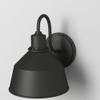 The Great Outdoors 71241-66 Mantiel Outdoor Wall Mount, 1-Light, 100 Total Watts, 8-in H x 9.75-in W, Coal Black view 2