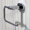 Blossom Chrome Toilet Tissue Holder Wall Mounted Solid Brass Bathroom Toilet Paper Holder with Polished Chrome Finish Durable Contemporary Accessory for Toilet & Washroom view 4
