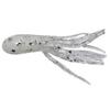 Arkie Lures TU-15-15-15 1.5" Salt Dipped Tubes- #15 White Sparkle- 15 Pack view 1