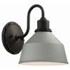 Minka Lavery Outdoor Wall Light 71241-295 Mantiel Exterior Wall Lantern, 1-Light 100 Watts, Sand Silver view 1